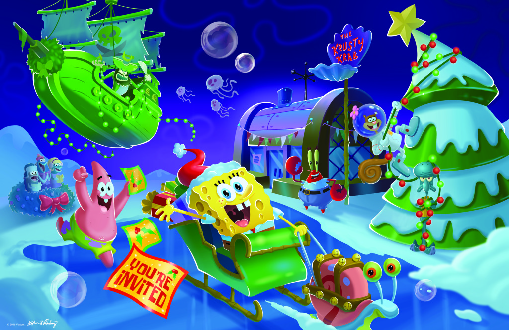 ICE LAND Ice Sculptures with SpongeBob Squarepants opens at Moody