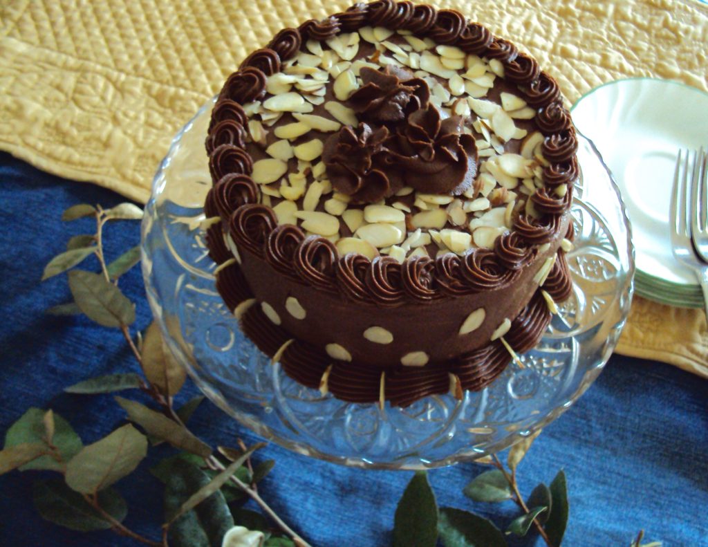 Nuts for Chocolate Cake