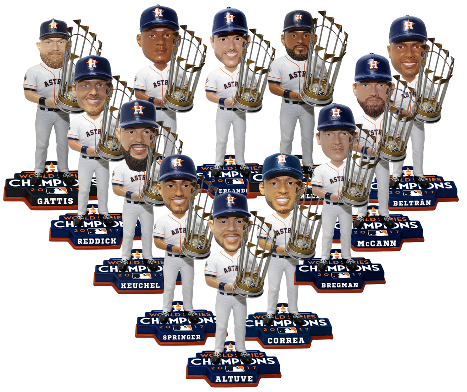 Houston Astros 2022 World Series Champions Bobbleheads – National  Bobblehead HOF Store