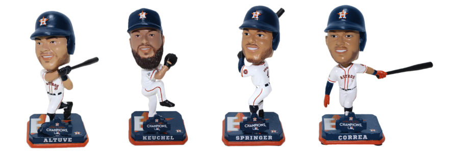 Houston Astros 2017 World Series Champions Bobbleheads – National  Bobblehead HOF Store