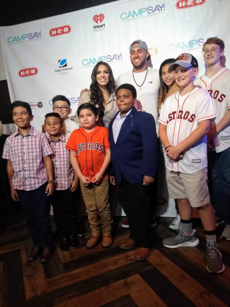 George Springer talks about building confidence in children who