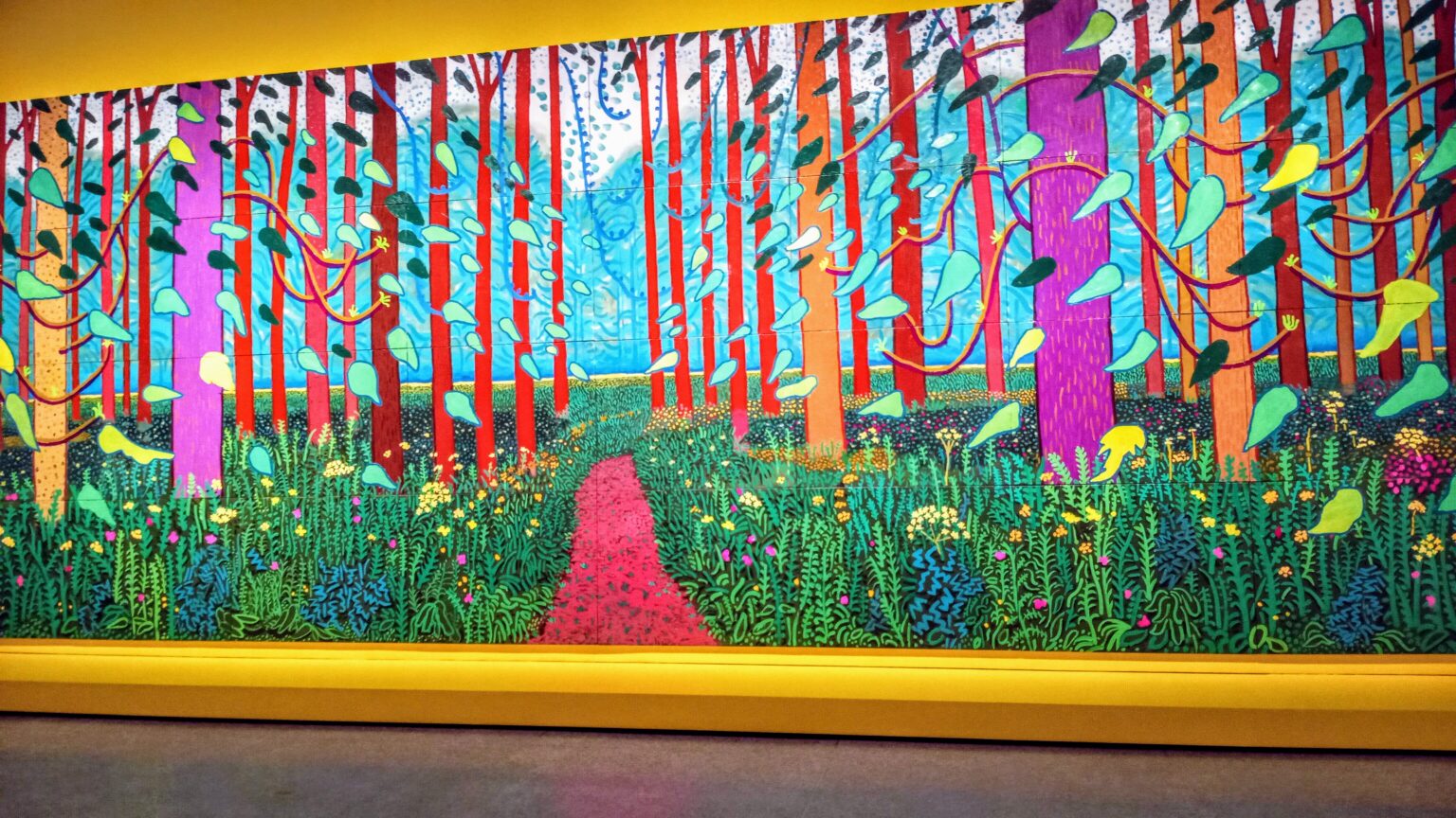Museum of Fine Arts Houston Brings Beauty of Hockney-Van Gogh: The Joy