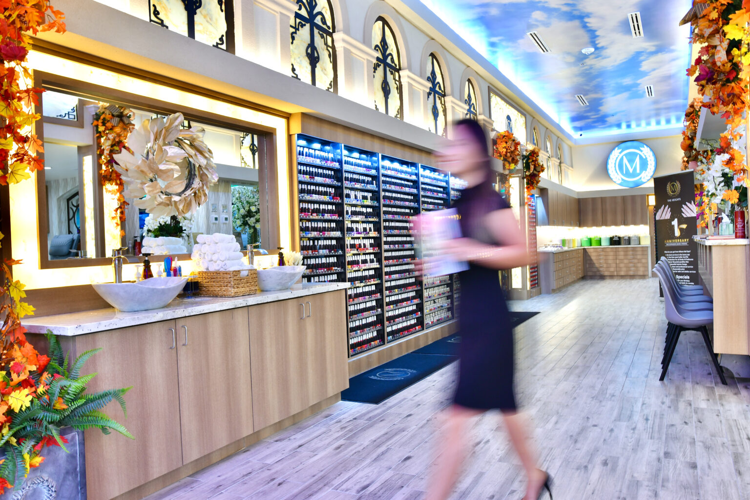 Milano’s Nail SpaThe Heights Holds Title of Largest Nail Salon in