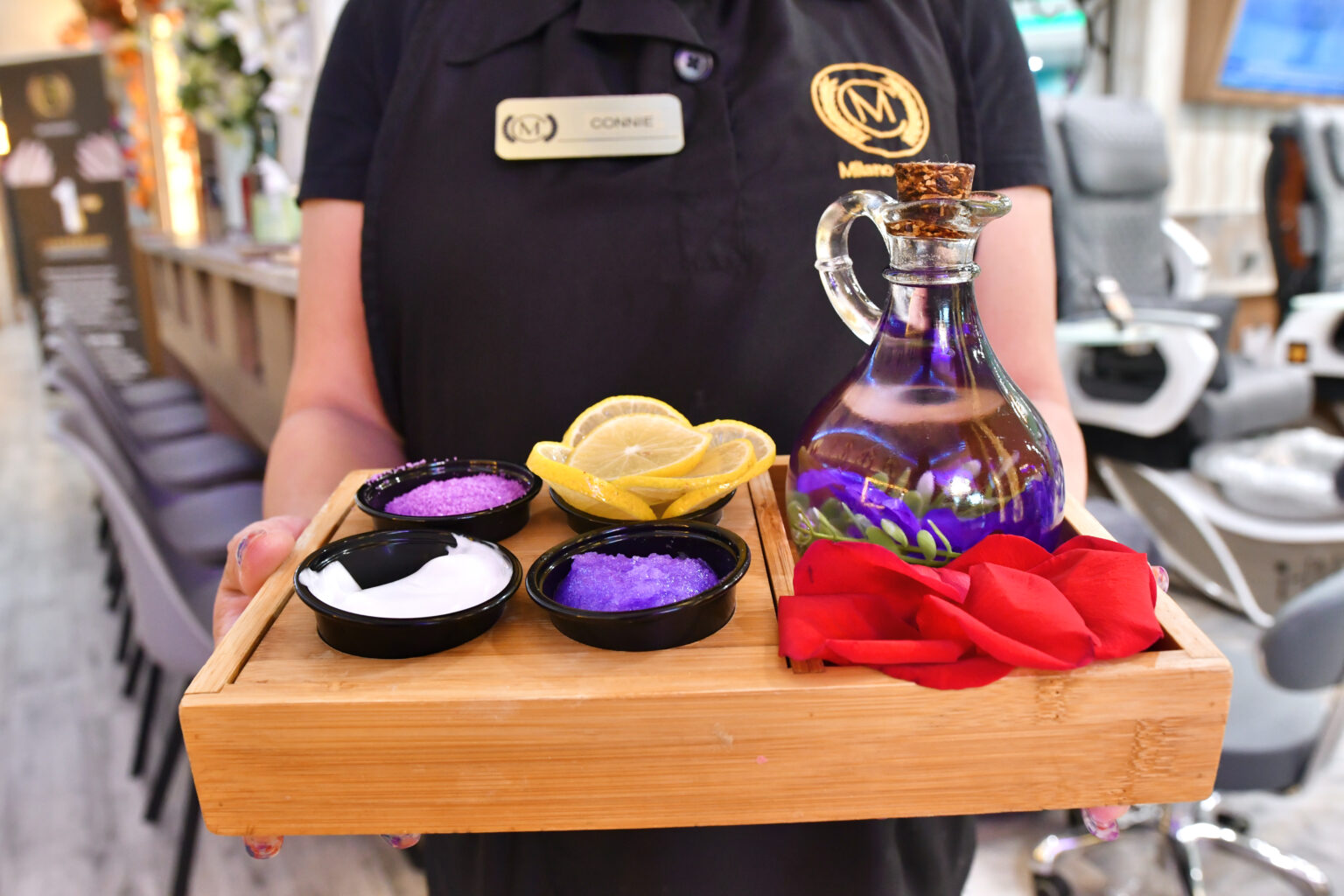 Milano’s Nail SpaThe Heights Holds Title of Largest Nail Salon in