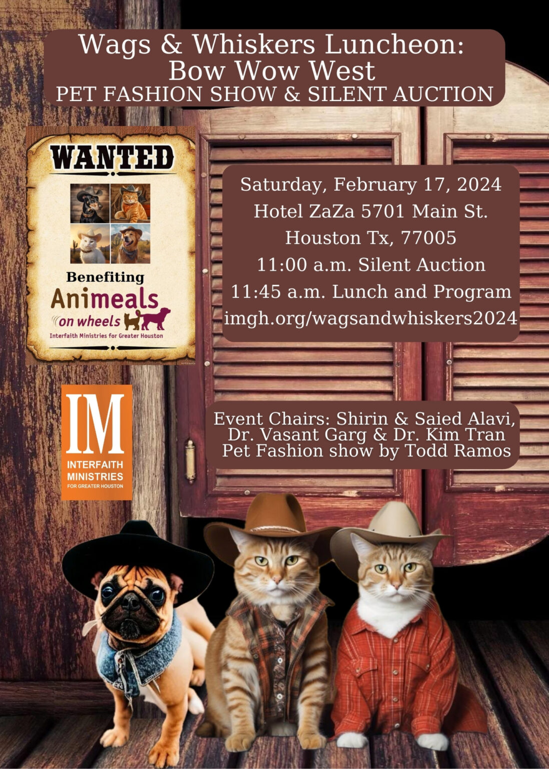 Animal Lovers Saddle Up for Interfaith Ministries Wags & Whiskers